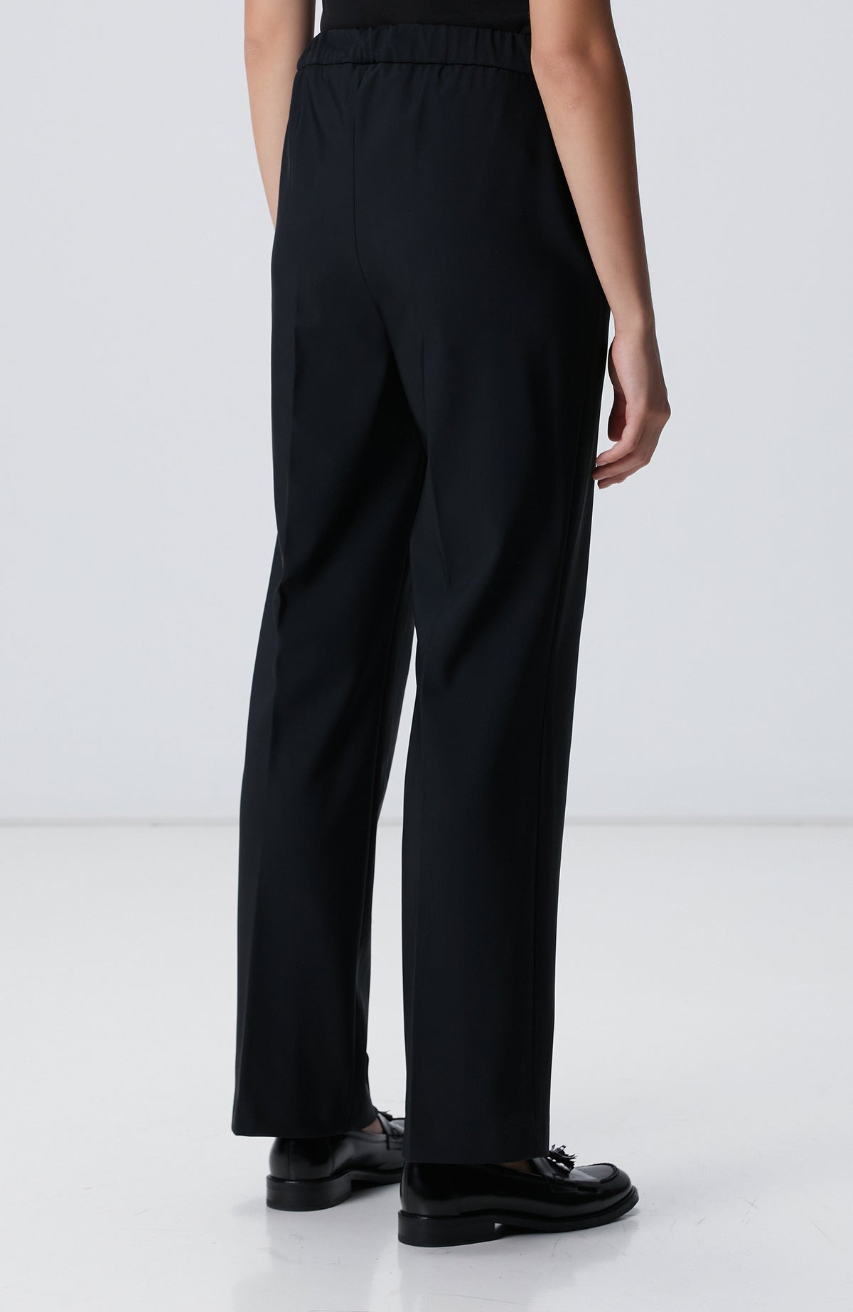 WOMEN'S N-Tech Black Belt Detailed Pants