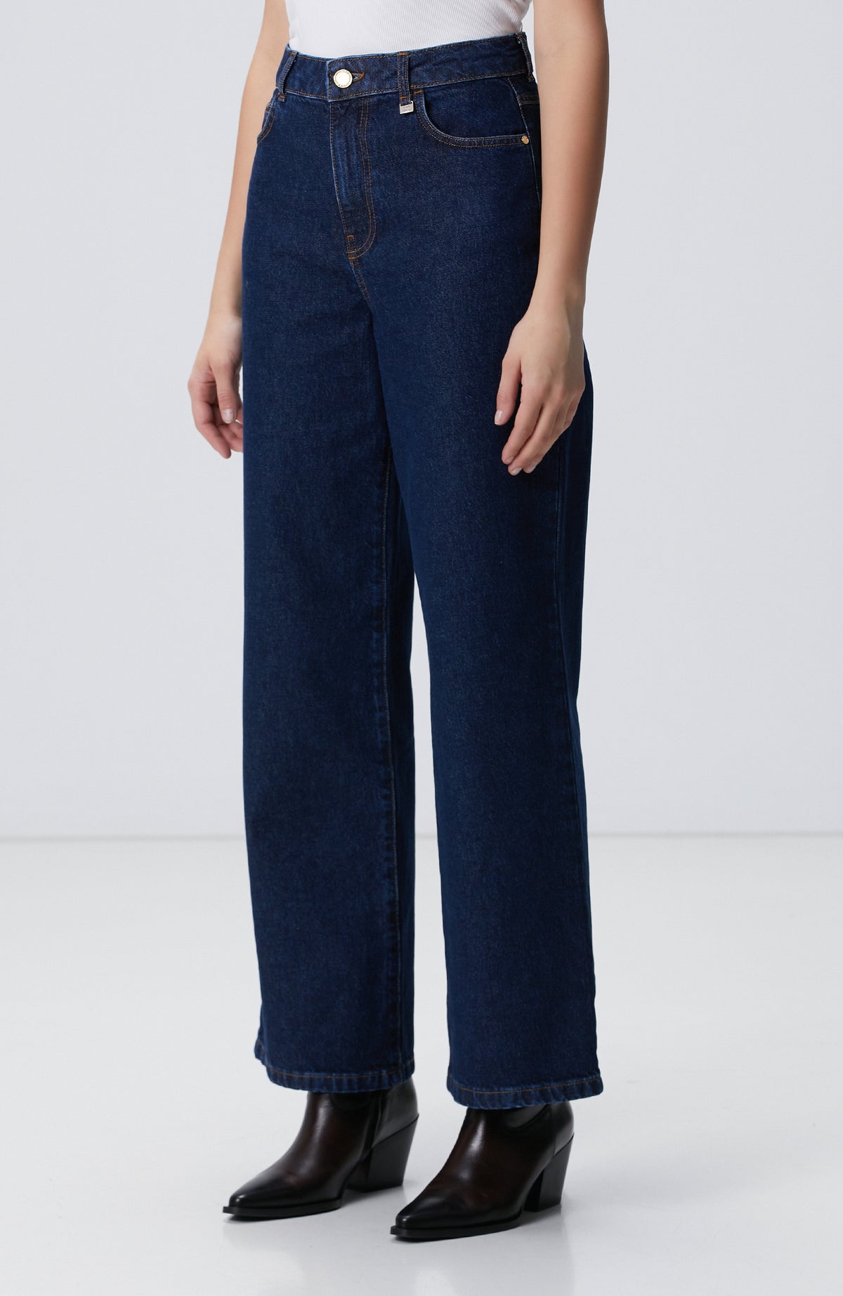 WOMEN'S Navy Blue Denim Pants