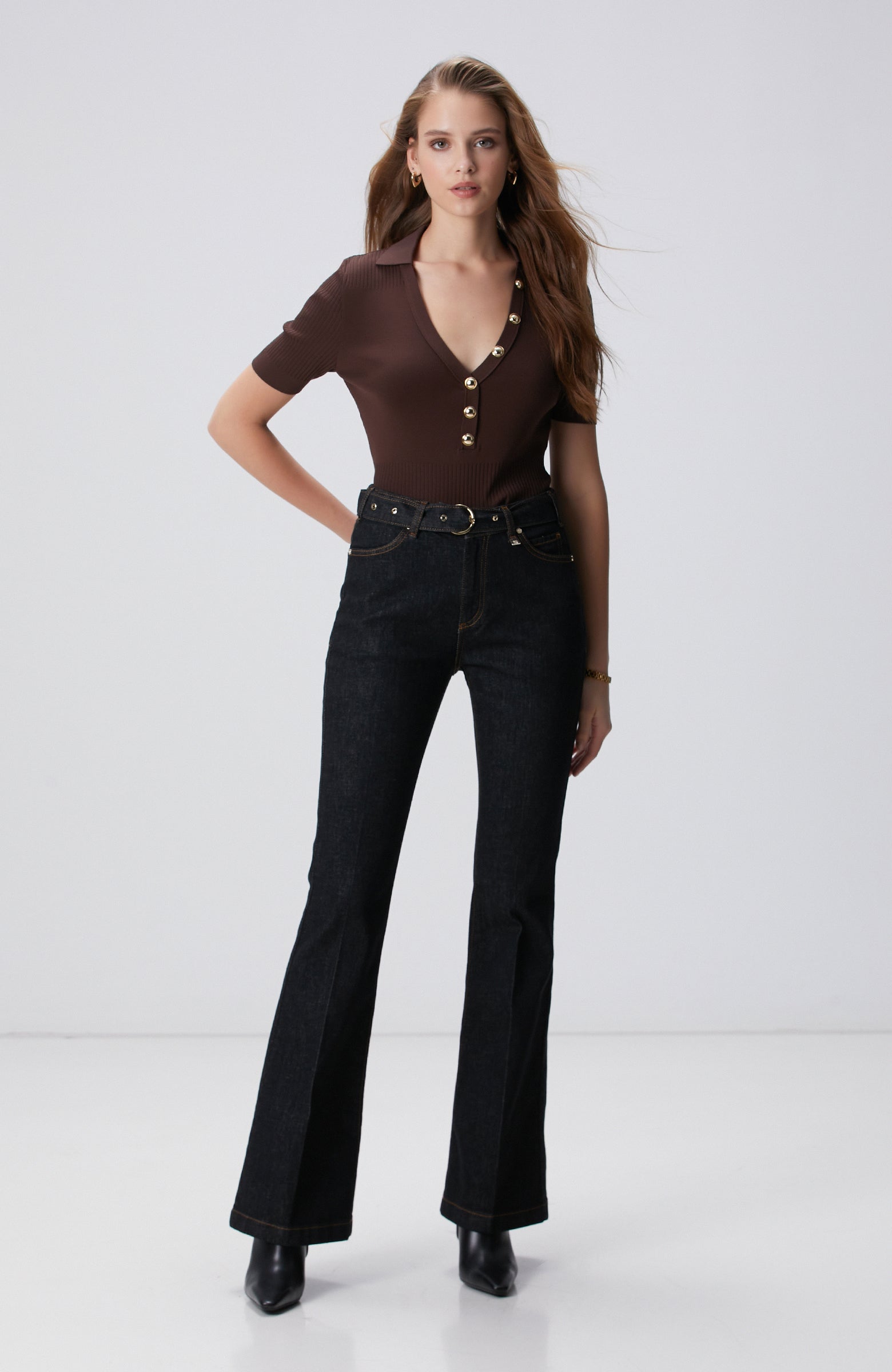 WOMEN'S Anthracite Denim Pants – Network Jordan
