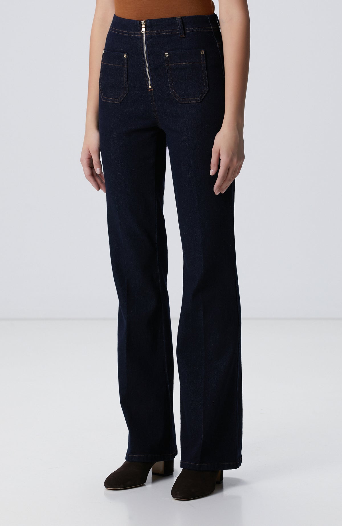 WOMEN'S Navy Blue Denim Pants