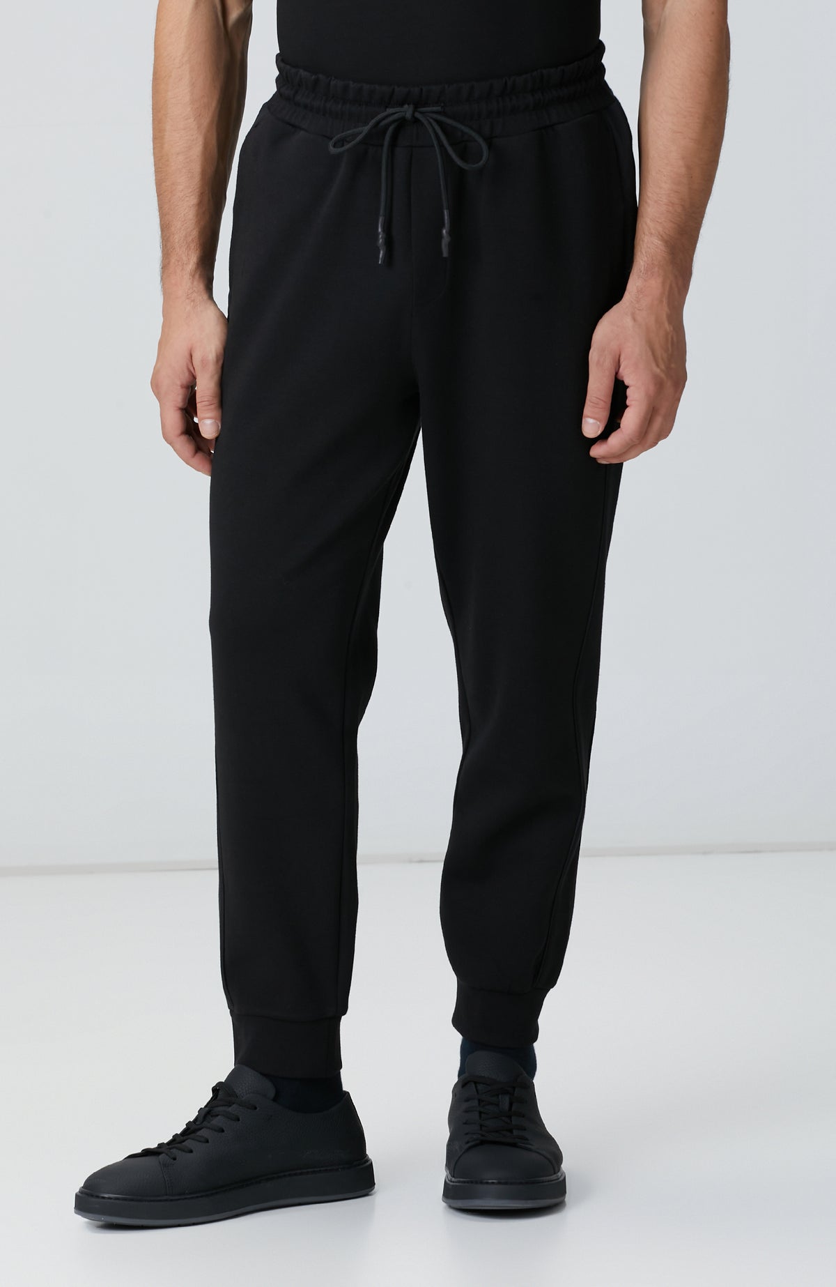 MEN'S N-Tech Black Scuba Sweatpants