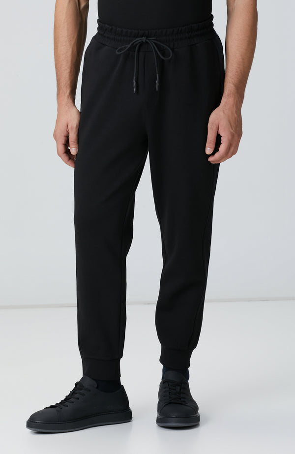 MEN'S N-Tech Black Scuba Sweatpants