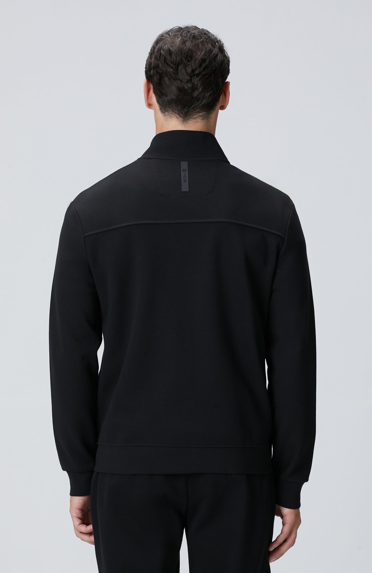MEN'S N-Tech Black Scuba Sweatshirt